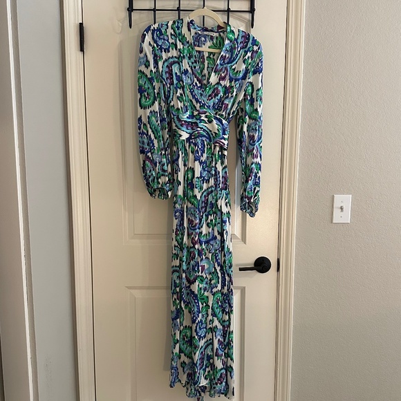Zara Wrap Dress - Size Small - 100% Viscose - Picture 7 of 12